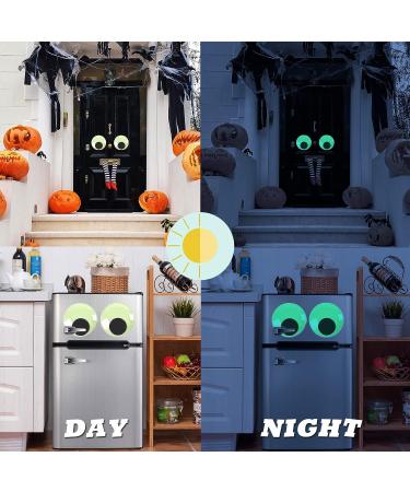 4PCS 5.9 Glow in The Dark Giant Googly Eyes - Self Adhesive Luminous Craft Decoration - Buy Online on SooperMarket.com