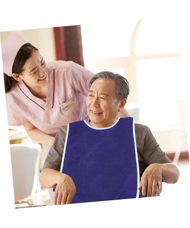 Apron Bibs Adult Eating Bib Household Clothing Protector Bib for Adults for Eating Food Eating Bib Adult Bib Dinner Bib Elder Eat Bib Polyester Neutral1149 - Buy Online on SooperMarket.com
