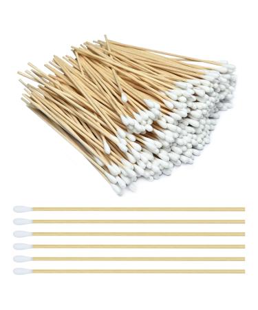 400 pieces of cotton swabs 15cm long cotton swabs cotton swabs with a long handle long wooden sticks cotton swabs for cleaning the camera and keyboard make -up polishing of jewelry