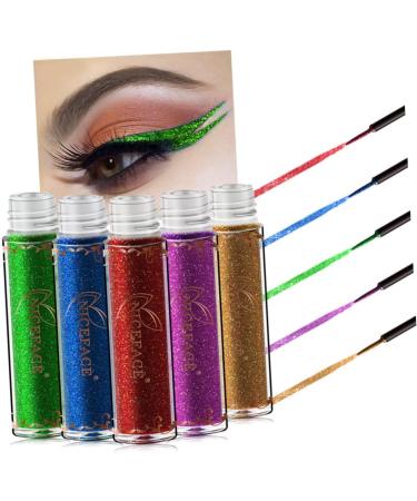 FOYTOKI 3pcs Women Eyeliner Women Shadow Cosmetic Glow Liquid Eyeliner Colored Eyeliners Colorful Eyeliner - Buy Online on SooperMarket.com