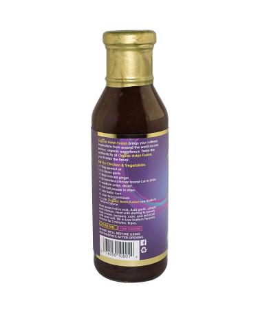 Organic Asian Fusion Low Sodium Teriyaki Sauce - USDA Organic, Non GMO, Gluten Free, Kosher Parve - 15 Oz, Made in USA - Buy Online on SooperMarket.com