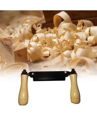 Lesunbak 8-Inch Train Knife for Woodworking | Stainless Steel Straightening Tool with Wooden Handle - Ideal for Shaping and Binking Wood Trunks - Buy Online on SooperMarket.com
