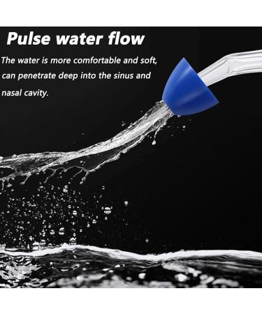 Neti Pot Portable Electric Nose Cleaner Cordless Pulsating Nasal Irrigation Sinus Rinse System Nasal Sinus Rinse for Adult & Kid Sinus & Allergy Relief - Buy Online on SooperMarket.com