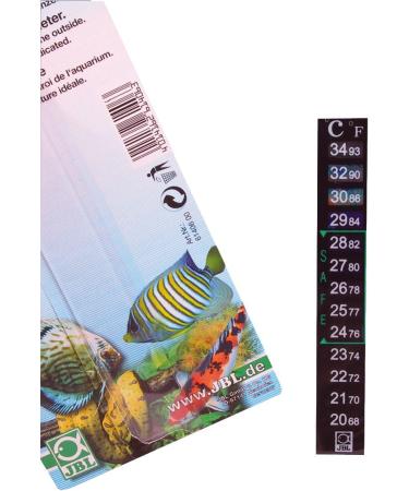 JBL Aquarium Water Test Strips & Digital Thermometer Bundle - 50 7-in-1 Proaquatest Easy | Best Aquarium Testing for Healthy Fish - Buy Online on SooperMarket.com