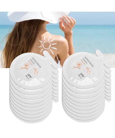 SPF 46 Travel Size Sun Protection - Moisturizing Waterproof & Non-Greasy for All 3ml x 20 Bags - Buy Online on SooperMarket.com