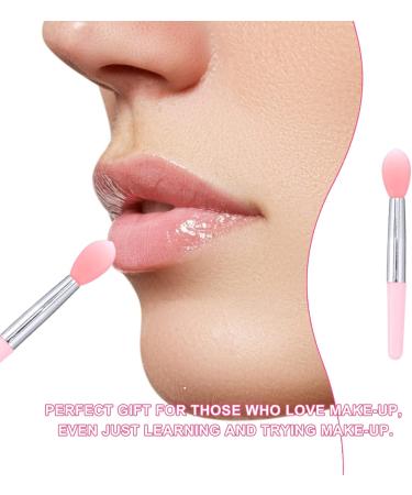 MAGICLULU 12pcs Silicone Lip Brush Bulk Lip Balm Makeup Sponges for Foundation Lipstick Lip Mask Applicator Mini Makeup Sponge Pro Tools Disposable Travel Lipstick Brush Silica Gel 5x1cm As Shown - Buy Online on SooperMarket.com