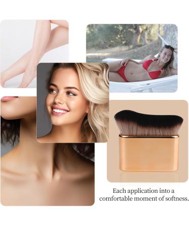 LLMSIX Tanning Brush Self Tan Brush Soft Body Makeup Brush Portable Self Tanning Brush Face and Body Brush Self Tan Applicator Self Tan Blending Brush for Tanners - Buy Online on SooperMarket.com
