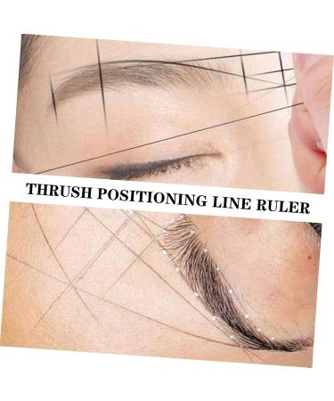 NOLITOY 5pcs string Line Brow Mapping Locating Women Pre- Drawing M Linem Makeup Ruler Eyebrow - Buy Online on SooperMarket.com