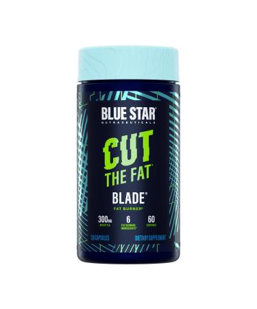 Blue Star Nutraceuticals Blade - Thermogenic Fat Burner - w/Advantra Z - Fight Fat and Blunt Hunger | Metabolic Support - 120 Veggie Capsules