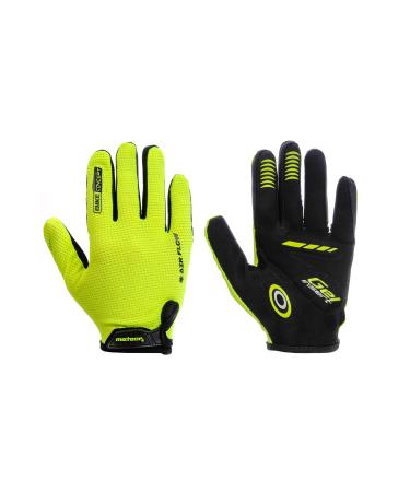 METEOR FXJ20 Gel Kinder Bicycle gloves in bright colors to improve the visibility of the child on the street design wheel gloves designed for the comfort and safety of children