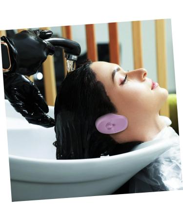 PLAFOPE 4 Pairs Hair Coloring Ear Covers Silicone Hair Coloring Earmuffs Ear Covers for Hair Dryer Hair Dyeing Earmuffs Ear Covers for Swimming Ear Covers for Shower Silicone Ear Covers - Buy Online on SooperMarket.com