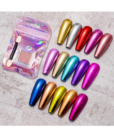 Nail Powder Colors 10 Set Beautiful Refill Set Dip Powder Colors Set 10 Colors Dipping Nail Powder Golden Pink Nail Powder Colors Set - Buy Online on SooperMarket.com