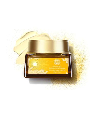 Buy Forest Essentials Soundarya Radiance Cream with 24K Gold - 50g | Luxury Skincare for Radiant Glow | International Shipping Available - Buy Online on SooperMarket.com