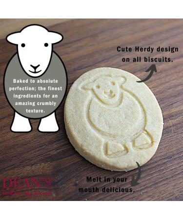 Herdy All Butter Shortbread Biscuits - 225g Collectable Tin | Luxury Scottish Cookies | Birthday Gift | Melt-In-The-Mouth Biscuit Selection - Buy Online on SooperMarket.com