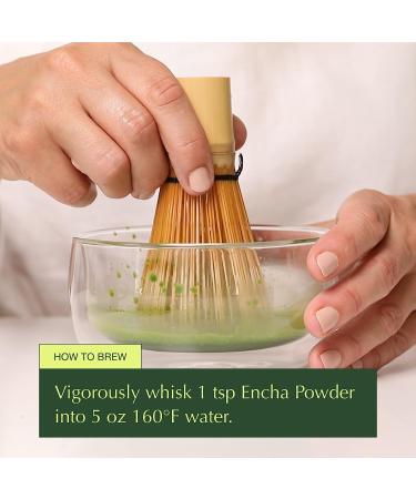 Encha Ceremonial Grade Matcha Green Tea Powder - Organic Japanese Matcha Tea From Uji, Japan - 30g/1.06oz, First Harvest - Pack of 1 - Buy Online on SooperMarket.com