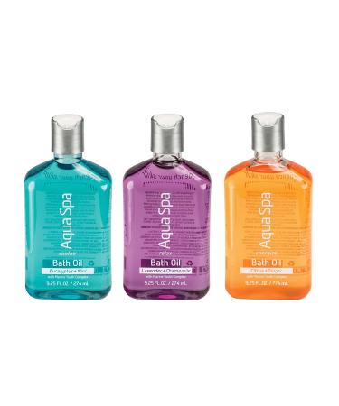 Aqua Spa Energize Bath Oil - 9.25 fl oz | Revitalizing Aromatherapy for Ultimate Relaxation - Buy Online on SooperMarket.com