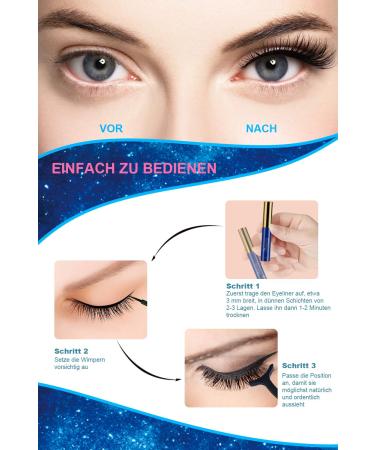 Shop 3D Magnetic Eyelashes with Eyeliner | Waterproof & Natural Look | 7 Styles of Soft False Lashes - Buy Online on SooperMarket.com