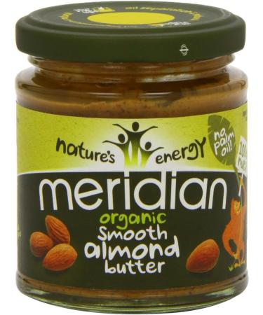 Meridian - Org Smooth Almond Butter 100% 170g - Buy Online on SooperMarket.com