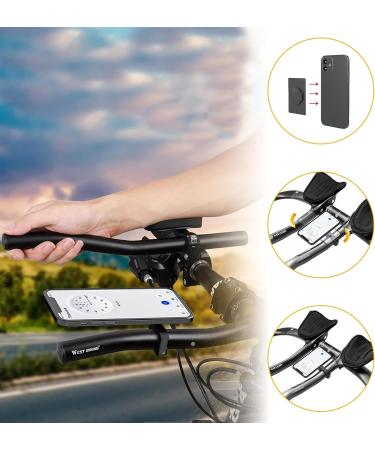 Aero Bars Mount - Garmin Bike Computer Mount for Garmin Edge | Compatible with Wahoo, Bryton, Cateye, GoPro | Red - Buy Online on SooperMarket.com
