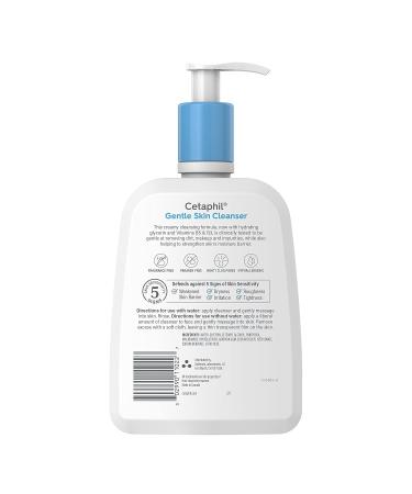 Cetaphil Gentle Cleanser 16 Fl Oz - Top-Rated Moisturizing Facial Wash | Buy Internationally - Buy Online on SooperMarket.com