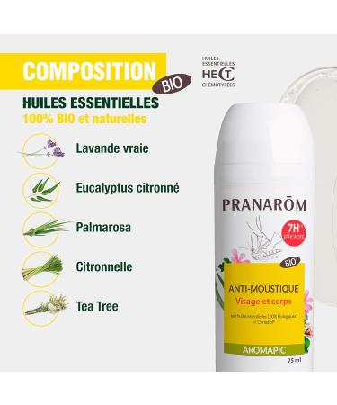 Pranar m Aromapic Anti-Mosquitoes Body Milk 75ml Roller - Buy Online on SooperMarket.com
