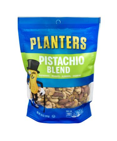 PLANTERS Pistachio Blend, 10 oz 10 Ounce (Pack of 1)