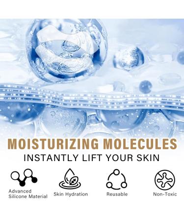 Buy Lip Lift Anti-Wrinkle Patches | Smooth Smile Lines & Fine Lines Fast - Gold Silicone Lip Mask - Buy Online on SooperMarket.com