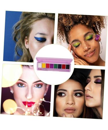 Gogogmee 1 Set Makeup Eyeshadow Palette Makeup Palette UV Makeup Eyeliner Palette Glow Face Paints Powder - Buy Online on SooperMarket.com