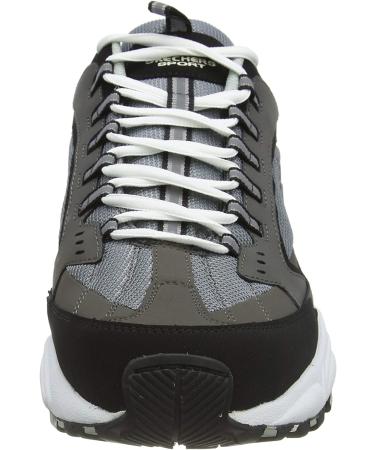 Skechers Sport Men's Stamina Nuovo Cutback Lace-Up Sneaker 10.5 Wide - Charcoal - Buy Online on SooperMarket.com