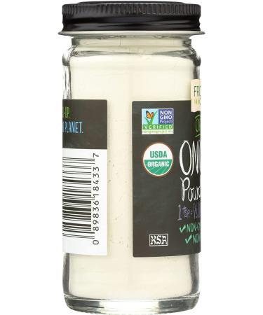 Frontier Herb Organic White Onion Powder 2.1 oz - Pure and Flavorful - Buy Online on SooperMarket.com