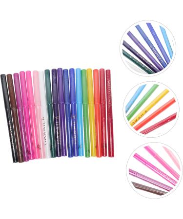 BELLIFFY 18pcs Eyeliner Colors Eye Liner Glitter Liner for Eyes Accessories for Eye Shadow Stick Abs - Buy Online on SooperMarket.com