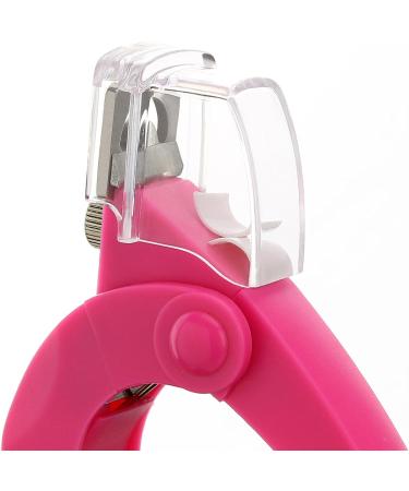 AMOS False Nails Clipper Acrylic UV Gel Fake Artificial Tips Edge Cutter Professional Nail Art Manicure Tool with Tip Trapper - Buy Online on SooperMarket.com
