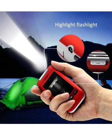 Artfone Dual Screen Flip Phone for Elderly | Easy-to-Use Big Button Mobile Phone | SOS Button & Loud Speaker | 2.4 LCD Display | Red - Buy Online on SooperMarket.com