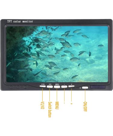 7in 1000TVL Underwater Fishing Camera - 50m Cable 6 LED Lights for ICE Sea & Boat Fishing | EU Shipping Available - Buy Online on SooperMarket.com
