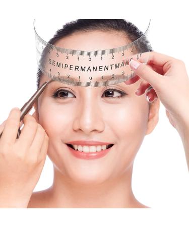 Milisten Eyebrow Stencil & Shaping Template - Reusable Microblading Ruler for DIY Makeup - Buy Online on SooperMarket.com
