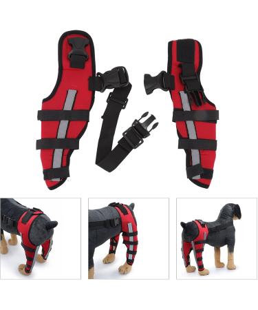 Knee Brace for Dogs ACL with Reflective Strips Knee Dislocation Arthritis Keeps The Joint Warm and Stable Extra Support Reduces Pain and Inflammation (XS) - Buy Online on SooperMarket.com