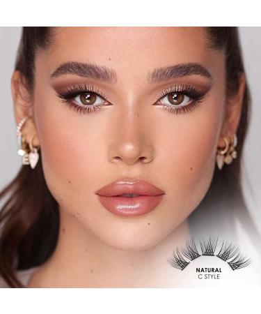 Buy Lankiz 0.07 C Curl Single Eyelashes - 10mm Cluster Lashes 72 PCs DIY Natural Fake Eyelash Extensions for Home Use - Buy Online on SooperMarket.com