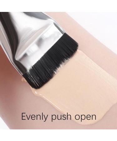 Flat Foundation Brush - Streak-Free Liquid Makeup Applicator | Soft Bristles for Natural Finish - Buy Online on SooperMarket.com
