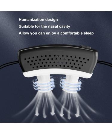 Double Vortex Gas Electric Snoring Solution Aid - Soft Silicone, Easy Breathing, 6 Gears - Buy Online on SooperMarket.com