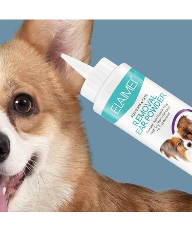 Ear Powder for Pets | 30G Safe Efficient Healthy Ear Wash Powder - Odor Removal Pet Accessories Ear Cleaner for Pets Rabbits Dogs Bunnies Puchen - Buy Online on SooperMarket.com