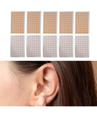600 Counts Acupuncture Magnet Ear Pellets - Activate Blood Flow Accelerate Healing Non-Invasive Ear Massage Patches - Buy Online on SooperMarket.com