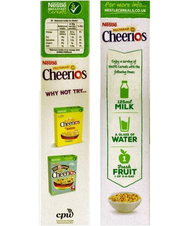 Cheerios Family Pack 2 x 600g Multigrain TOMIDEALS Edition | Breakfast Multigrain Cereal Fibre Whole Grains | Nestle Cheerios | Family Pack | sold by Essential Products - Buy Online on SooperMarket.com