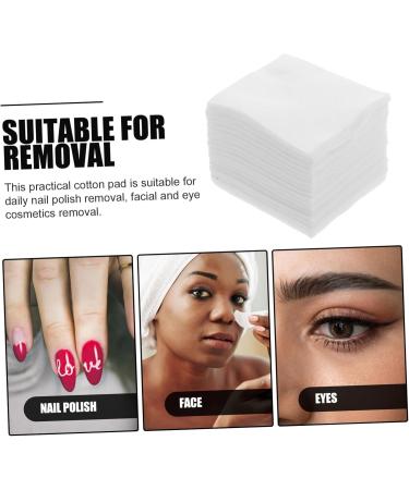 Minkissy Nail Polish Remover Pads - 3000 Pcs Thin Cotton Makeup Remover Rounds for Easy Cleansing | Best for Cosmetics & Nail Care - Buy Online on SooperMarket.com