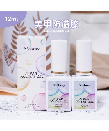 5 Pcs Latex Nail Polish Barrier | Peel off Nail Polish - Liquid Latex for Nails Easy to Remove Anti-overflow Glue Nail Art Manicure Edge Protection Skuda 5 Pcs 12ml - Buy Online on SooperMarket.com