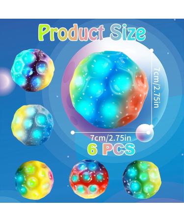 Buy Wdjlnzb 6-Piece Astro Jump Ball Set - High-Bouncing Moon Balls for Kids | Perfect for Outdoor Parties | International Shipping Available - Buy Online on SooperMarket.com