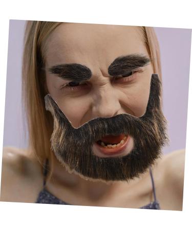 Gogogmee 1 Set Beard Dress up Grey Santa Claus Beard Cosplay Carnival Beard False Facial - Buy Online on SooperMarket.com
