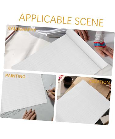 OATIPHO 1 Roll Rice Paper Professional Xuan Paper School Calligraphy Paper Office Household Cicada Clothes Picture 1 2000.00X36.00X0.10CM - Buy Online on SooperMarket.com