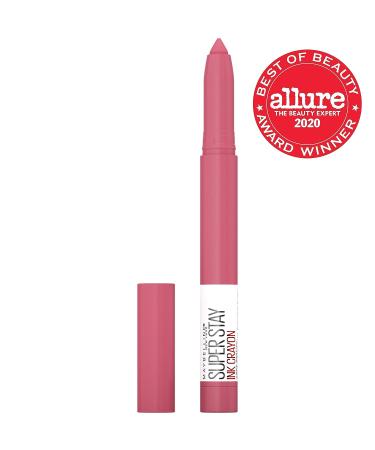 Maybelline Super Stay Ink Crayon Lipstick - Keep It Fun Rosey Nude Pink, 0.04 Ounce - Buy Online on SooperMarket.com