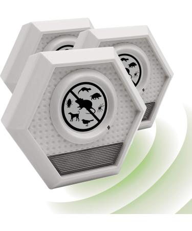 ISOTRONIC MAUS Distributor: Ultrasound & Light Mouse Defense | Chemical-Free Rat Control | Safe for People & Pets | 3-Pack Set - Buy Online on SooperMarket.com