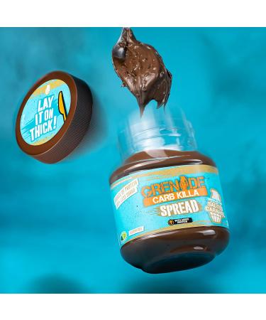 Grenade Carb Killa Protein Spread - Chocolate Chip Salted Caramel 1 x 360 g Jar - Buy Online on SooperMarket.com